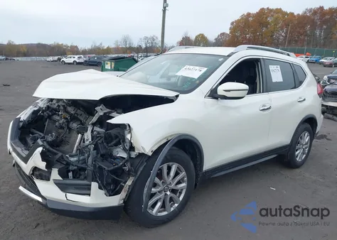 2017 Nissan Rogue Sv z USA, uszkodzony, nr VIN JN8AT2MV2HW272897